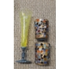 Image 1 : Stunning Glass Vase And Mosaic Votive Holders