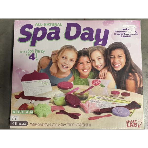 Smart Lab All-Natural Spa Day - 48 Pieces - Brand New