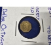 Image 2 : 1857 California Token Liberty Head 1/4 Dollar Octagon & 1858 California Gold 1/2 *not real gold*