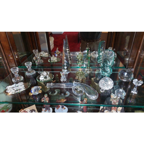 Superb Collection AS Shown "Glass / Crystal Menagerie" Pieces - See The Pictures - All Perfect