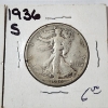 Image 3 : Three 90% Silver Walking Liberty Half Dollars: 1917, 1936-S, 1943 - Face Value : $1.50