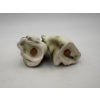 Image 5 : Siamese Cat Salt & Pepper Shakers manufactured in Japan - Ceramic with Cork Stopper - 4 inches