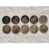 Image 1 : Assorted Years & Mint Marks Roosevelt 90% Silver Dimes - AFV $1