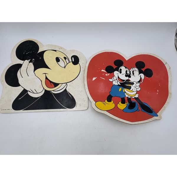Minnie & Mickey Heart Placemat - Mickey Placemat - Disney