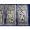Image 8 : RARE SET!! *Shanghai Mint* 2022 Terracotta Warriors Silver Bar Set - 640g .999 Silver - NGC GEM UNC.