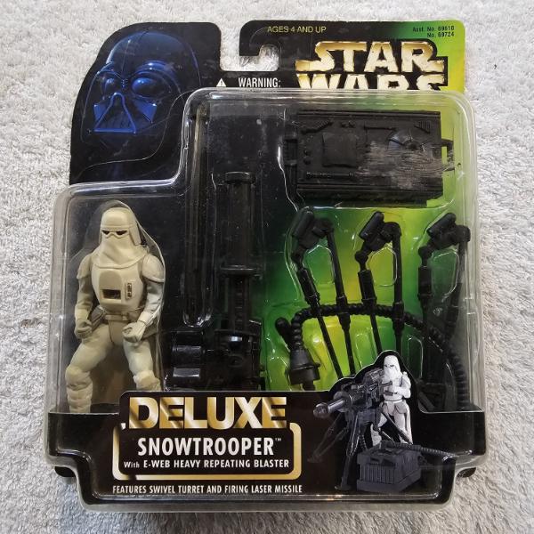 1996 Kenner Star Wars Power of the Force (POTF) Deluxe Snowtrooper Action Figure NIB!!!