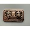 Image 1 : $1000 22nd & 24th President Grover Cleveland Commemorative 1 AVDP oz .999 Fine Copper Bar