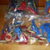 Image 3 : Lot of Toy Soldiers, Airplanes & More - 4 Baggies As Shown