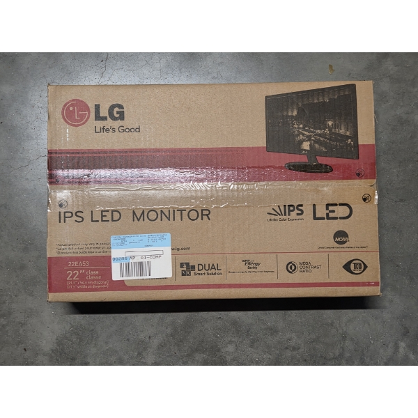Brand New! LG 22'' LED IPS Monitor