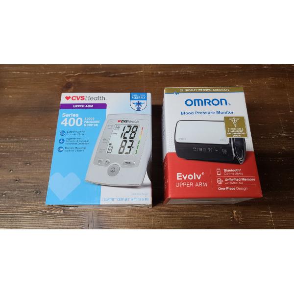 (2) Upper Arm Blood Pressure Monitors