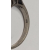 Image 14 : Sterling Silver Rings & Gold Plated Sterling Silver Prayer Box Necklace - Total Weight: 18.0g