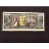 Image 2 : Original Shrek Dream Works One Million Dollar Bill In Protective Case - Mint Condition