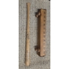 Image 1 : Mini Wooden Louisville Slugger Bat & Neat Ruler Pencil Box