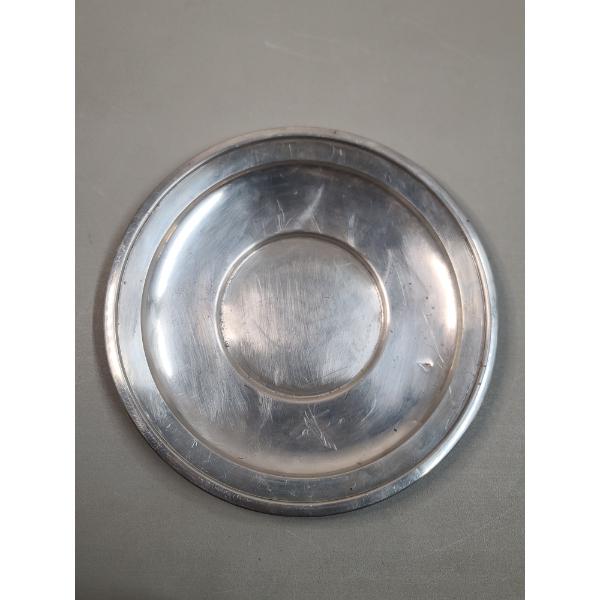 P.S.CO Sterling Silver 9.5" Bread Plate - Weight: 214.3g