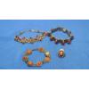 Image 1 : Sterling Silver Bracelets & Ring - Size: 6- Total Weight: 94.4g