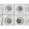 Image 3 : x17 Assorted Years 90% Silver Mercury Dimes FV: $1.70