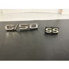 Image 2 : Chevrolet C/50 medium-duty truck fender emblem from the 1967-1972 era 