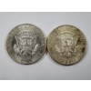 Image 3 : Two 1964 United States 90% Silver Kennedy Half Dollars ~ $1.00 Face Value