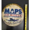 Image 3 : Maps Air Museum Hand Painted Metal Sign 9.5''