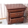 Image 2 : Louisville Home Pickup - Two Drawer Night Stand 28" by 28" by 17"  Excellent Condition

NOTE:  All i