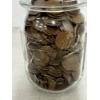 Image 4 : 510 UNSEARCHED United States Lincoln Wheat Pennies In Jar - Excellent Condition