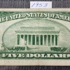 Image 7 : Nice 1953 United States Blue Seal Silver Certificate Note