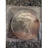 Image 1 : 1993 United States American Silver Eagle .999 Fine Troy Ounce - Mint Condition