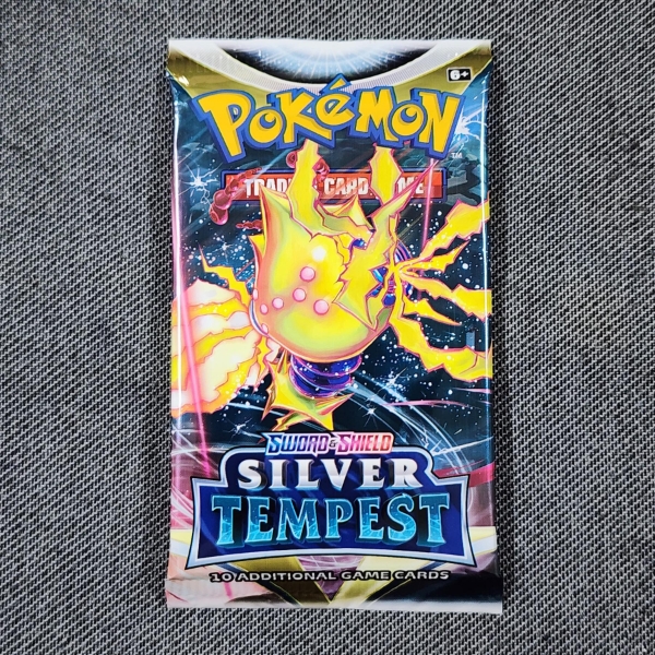 SEALED Pokemon Sword & Shield Silver Tempest 10 Card Booster Pack ~ Guaranteed Rare in Each Pack!