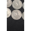 Image 9 : Assorted Years & Mint Marks 90% Silver Washington Head Quarters - Face Value: $2.00