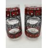 Image 3 : 5 Vintage Tiffany Styled Coca-Cola Stained Glass Drinking Tumblers 