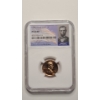 Image 1 : NGC 1960 PF 66 RD Large Date Lincoln Cent With Abraham Lincoln Facsimile Signature