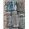 Image 2 : Neat Vintage Jar Collection Includes Blue Glass Ball Jars And More!