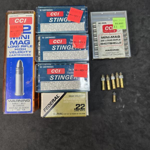 (300+) Rounds Assorted .22 LR Caliber Ammo