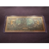 Image 2 : Exceptional $2.00 Educational Note - Gold Back .999 - 24K Bill In Protective Holder - Mint Condition