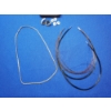 Image 6 : Lot of Assorted Costume Fashion Jewelry - Gold-Toned Necklace, Earrings, Cufflinks