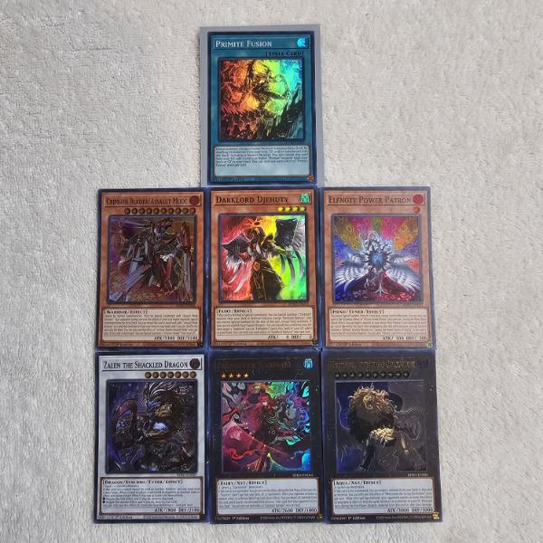 Yu-Gi-Oh! 7-Card Lot - ALL HOLO!!! - ALL 1ST EDITION!!! - Primite Fusion, Crimson Blader, and MORE!!