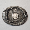 Image 4 : "Wings of Gold" Unique Buffalo Nickel Design Belt Buckle + 1937 Buffalo Nickel