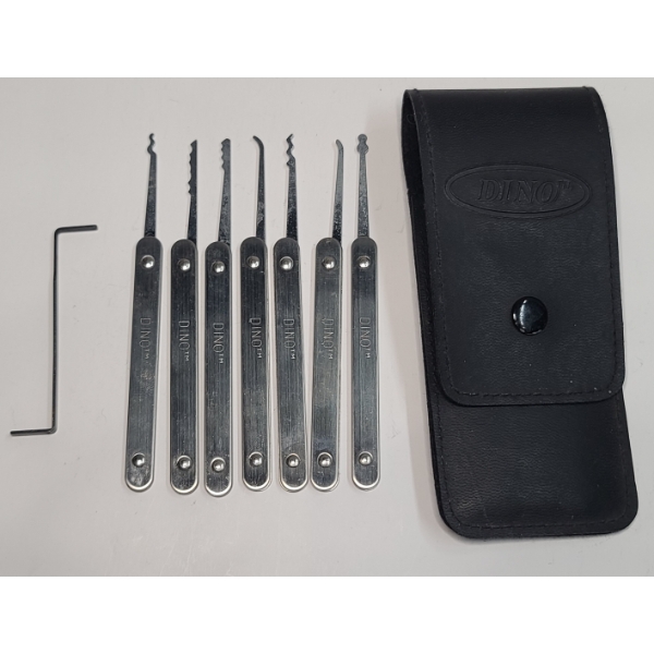 DINO Lock Pick 8-Piece Set (Model RGN-230)
