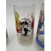 Image 5 : Pepsi Collector Series Looney Toons Glass Cups - Tweety - Daffy - Porky Pig - Bugs Bunny - Sylvester