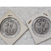 Image 1 : 90% Silver United States Half-Dollar Assortment (Walking Liberty) - AFV: $1.00