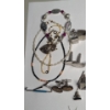Image 2 : Lot Of Assorted Silver-tone Cuff Links, Tie Clips, & More