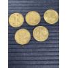 Image 3 : 90% Silver - 5 Half Dollars - FV $2.50 - goddess Liberty Half Dollars (2) 19336 & 1942 