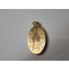 Image 3 : Gold-Tone Sterling Silver Bracelet and Mary Pendant - Total Weight: 19.0g