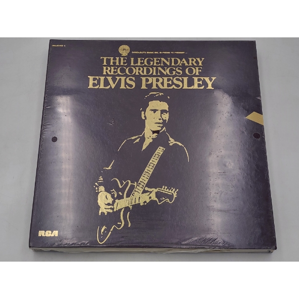 Vintage "The Legendary Recordings of Elvis Presley" 6-LP 12" Vinyl Record Box Set - Sealed! 