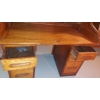 Image 6 : ANTIQUE Roll Top Desk Project.  Complete But Needs Restoration - 48 x 30 ... 56" Tall  See Pics
