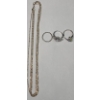 Image 4 : Assorted Sterling Silver Jewelry - Total Weight: 27.8g