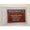 Image 2 : 1987 Topps Hulk Hogan Wrestle Mania III Wrestling Card - Mint Condition