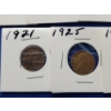 Image 7 : Assorted United States Lincoln Cents Including (1) 2025 Penny & (10) Assorted Years Wheat Pennies