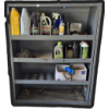 Image 1 : Metal Shelving with Contents - 37.5x46.25x16.25 - 1 of 2