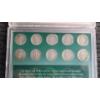 Image 5 : (2) "The Golden Years Of The Mercury Dime" Acrylic Displays 1920's & 19040's
